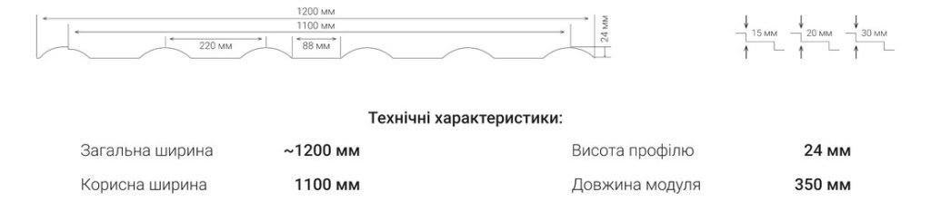Креслення з розмірами